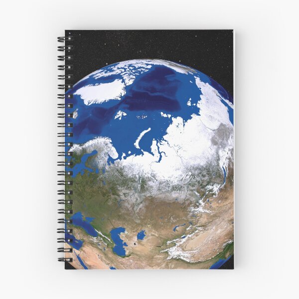 Item preview, STK202327S-View of Earth showing the Arctic region. designed and sold by StocktrekImages.
