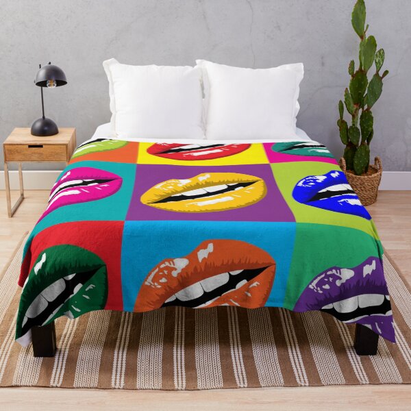 Item preview, pop art lips. designed and sold by cheechlaroo13.