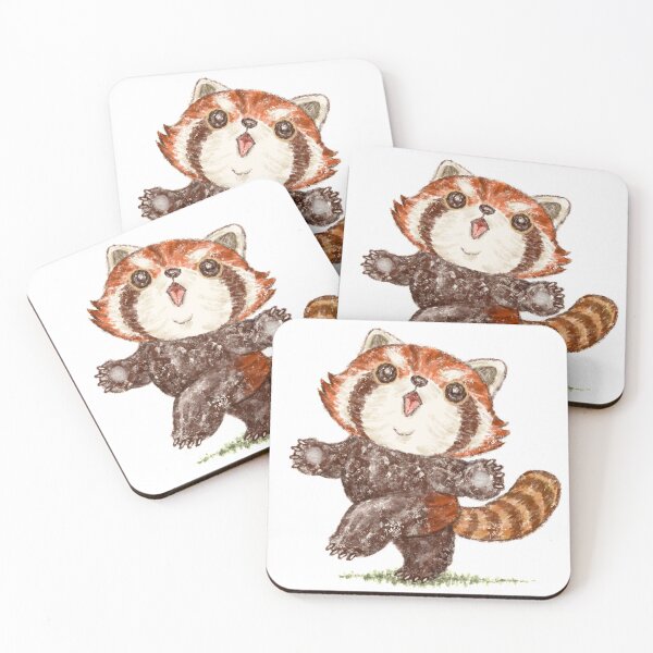 Item preview, Dancing red panda designed and sold by Toru Sanogawa.