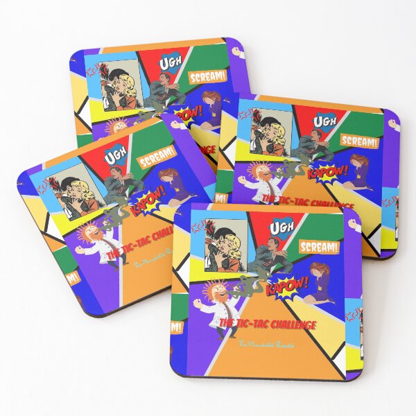 Item preview, Funny Colorful Comic The Tic-Toc Challenge Design designed and sold by TheReporter1.