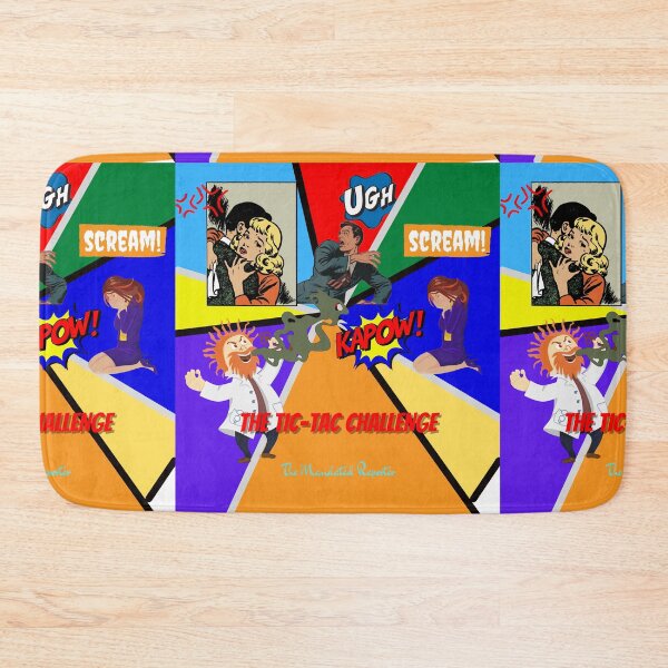 Item preview, Funny Colorful Comic The Tic-Toc Challenge Design designed and sold by TheReporter1.