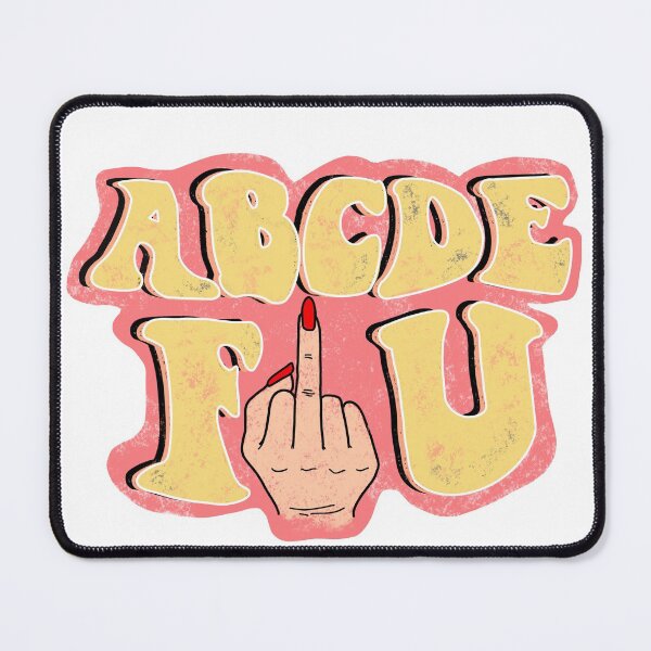 Item preview, ABCDEFU SONG designed and sold by Missdoodledoo.