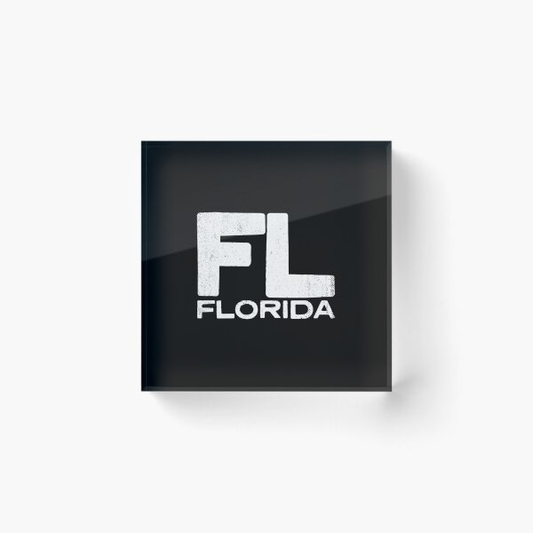 Item preview, FL Florida State Vintage Typography designed and sold by Creatively Torn.