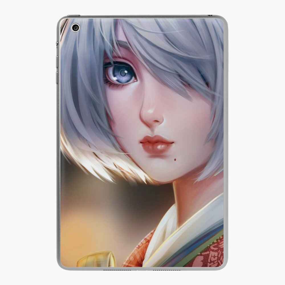 ♥ Anime Cute Girl ♥ iPad Case & Skin by Zentenar