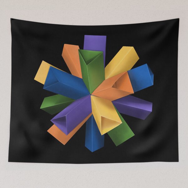 Item preview, Geometric art digital painting designed and sold by Meo Design.