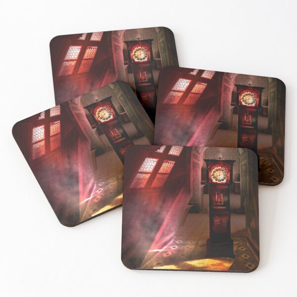 Item preview, The Ebony Clock - Masque of the Red Death designed and sold by sandpaperdaisy.