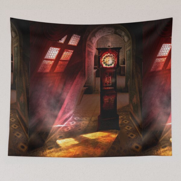 Item preview, The Ebony Clock - Masque of the Red Death designed and sold by sandpaperdaisy.