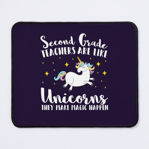 Item preview, Second Grade Teachers Are Like Unicorns They Make Magic Happen designed and sold by jaygo.