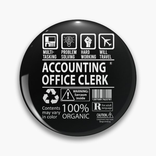 Item preview, Accounting Office Clerk T Shirt - MultiTasking Certified Job Gift Item Tee designed and sold by andahanson.