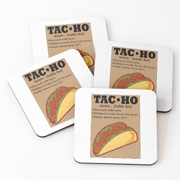 Item preview, Tac-Ho Taco Enthusiasts  designed and sold by MotoringZen.
