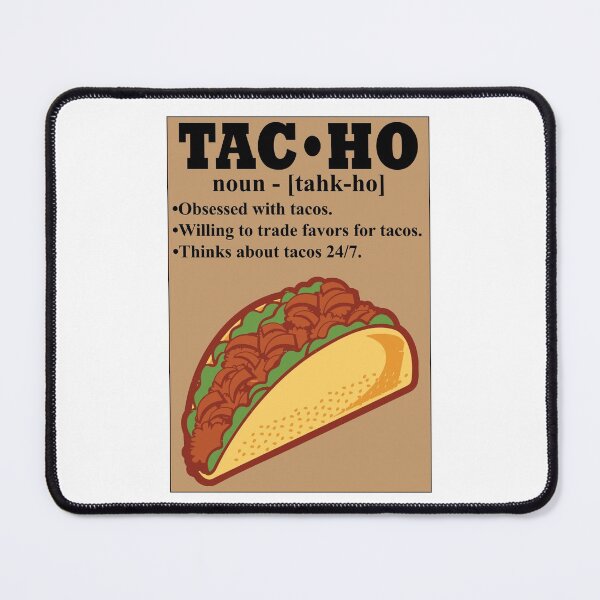 Item preview, Tac-Ho Taco Enthusiasts  designed and sold by MotoringZen.