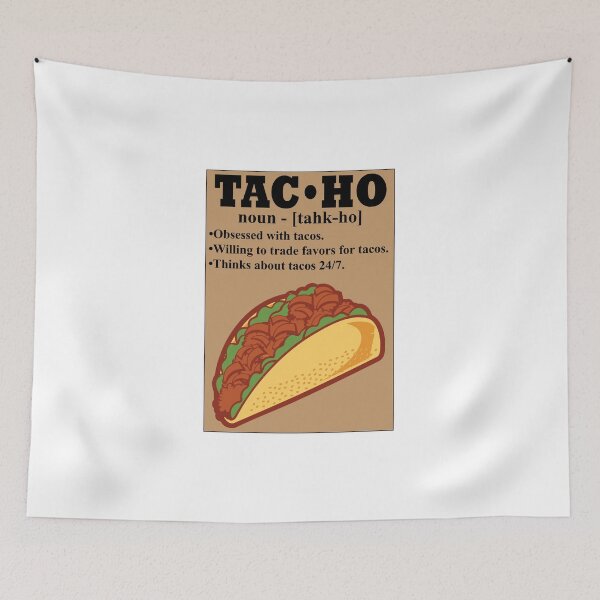 Item preview, Tac-Ho Taco Enthusiasts  designed and sold by MotoringZen.