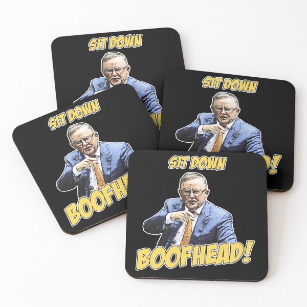 Item preview, Sit Down Boofhead - Albo Auspol Dutton Australian Politics Anthony Albanese designed and sold by TeeRock.
