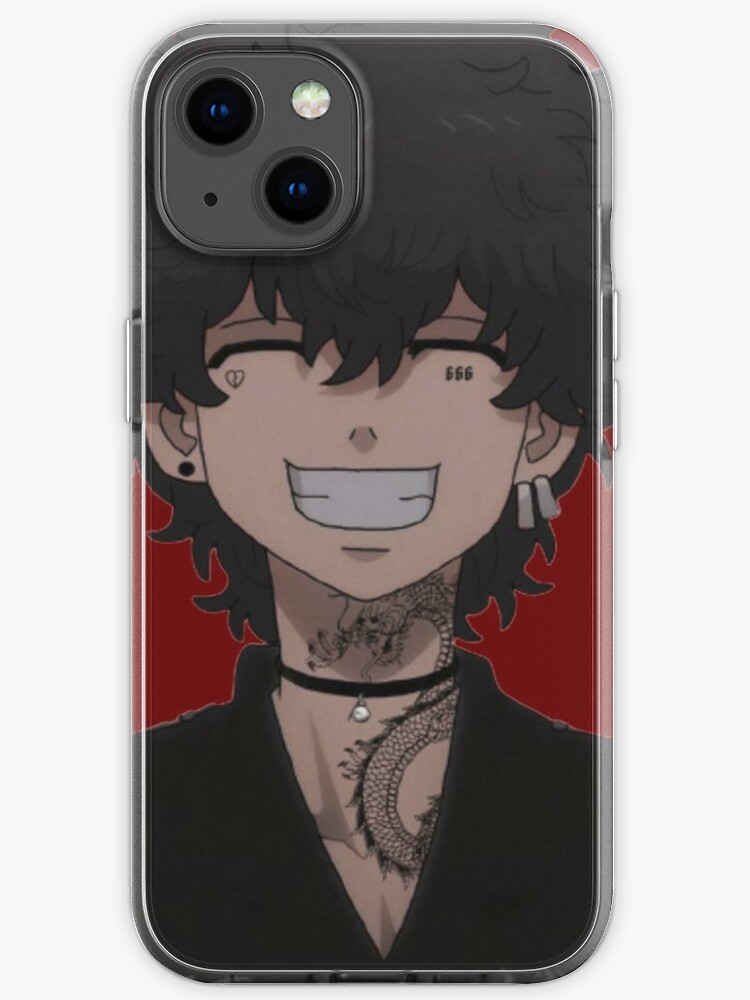 Smiley Edgy Edit Tokyo Revengers Iphone Case By Shaddykiddo Redbubble