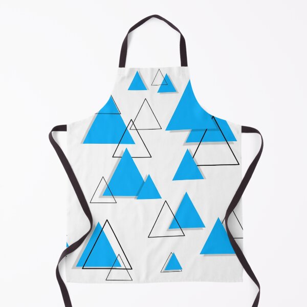 Item preview, Triangle Geometric Light Blue and Black designed and sold by Tshirtstory.