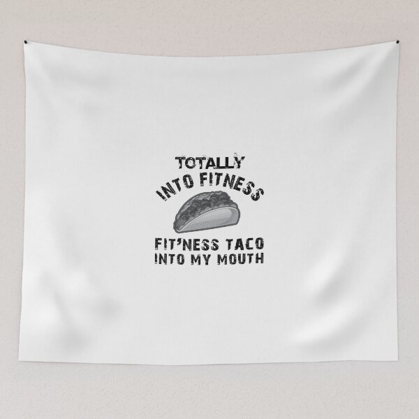 Item preview, Into Fit'ness - Taco Into My Mouth designed and sold by MotoringZen.