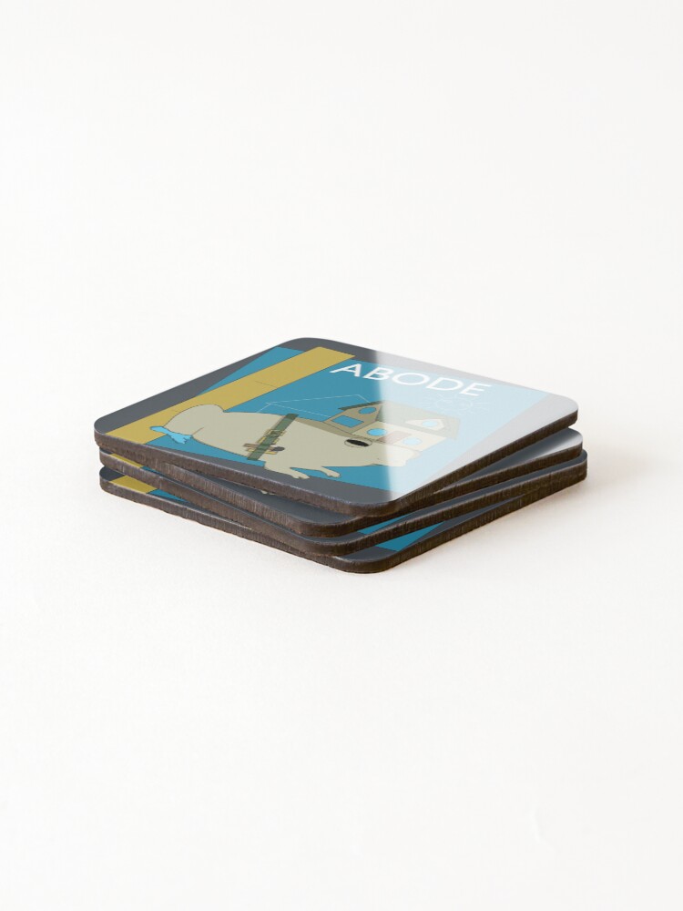 Thumbnail 4 of 5, Coasters (Set of 4), Abode designed and sold by RancherToads.