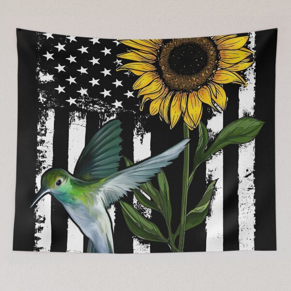 Item preview, Hummingbird Sunflower Funny  designed and sold by MignonBeauty.