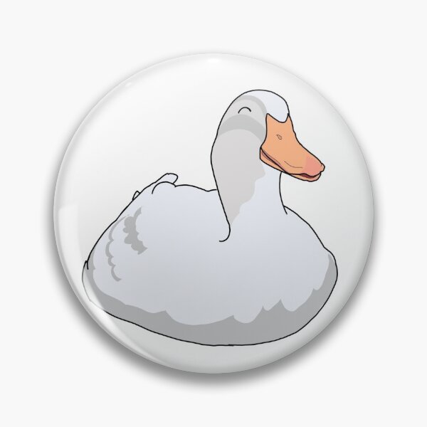 Item preview, Smiling duck designed and sold by RiverThistleArt.