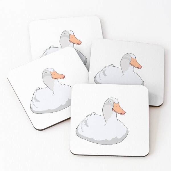 Item preview, Smiling duck designed and sold by RiverThistleArt.
