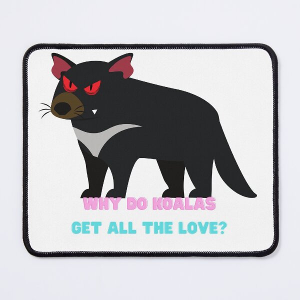 Item preview, Tasmanian  Devil and Gum Leaf Australian Design  designed and sold by Tassie-Tiger.