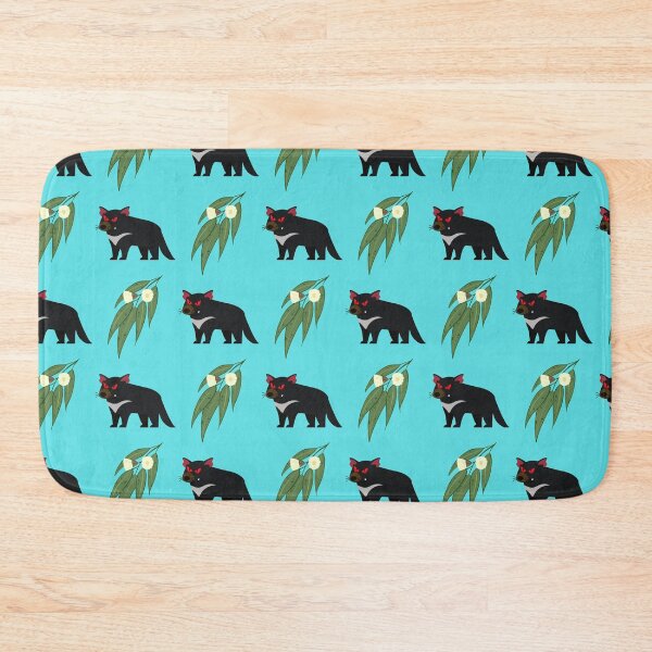 Item preview, Tasmanian  Devil and Gum Leaf Australian Design  designed and sold by Tassie-Tiger.