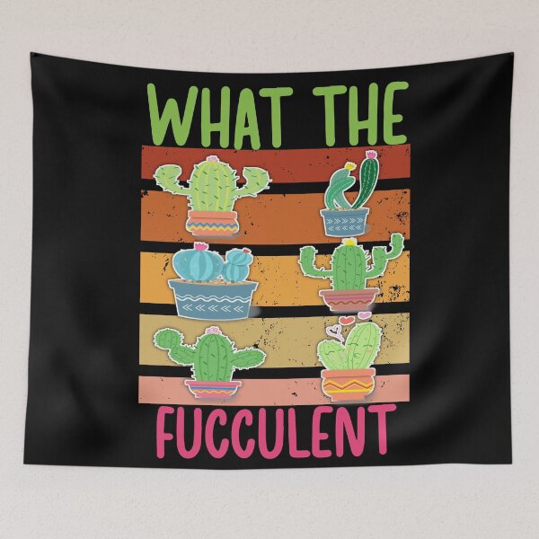 Item preview, What the fucculent  designed and sold by Designhub14.
