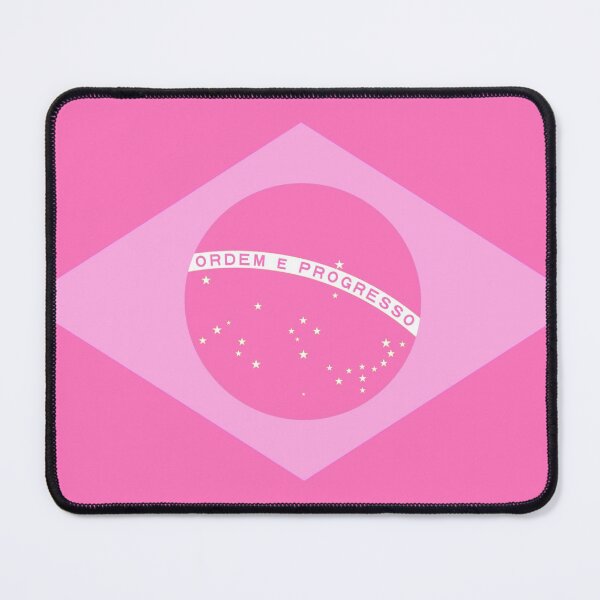 Item preview, Pink Brazilian Flag designed and sold by holografica.