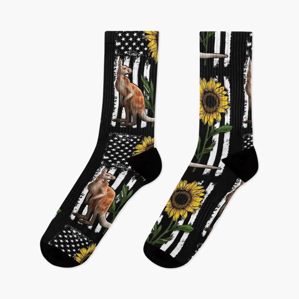 Item preview, Kangaroo Sunflower Funny  designed and sold by MignonBeauty.