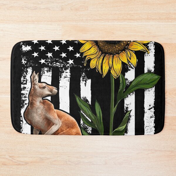 Item preview, Kangaroo Sunflower Funny  designed and sold by MignonBeauty.
