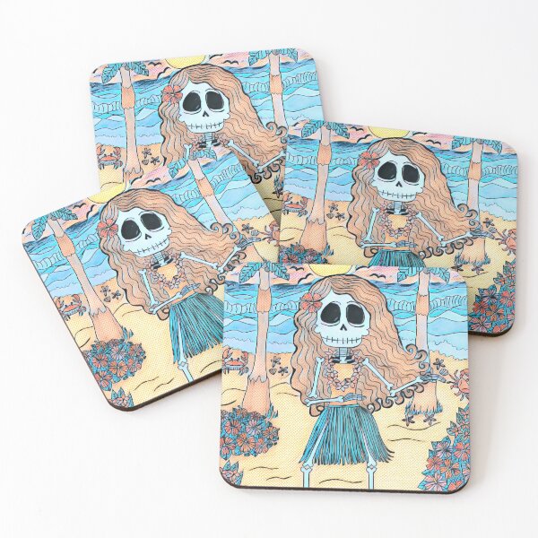 Item preview, Lively Bones Hula Dancer designed and sold by LuvbuzzArt.