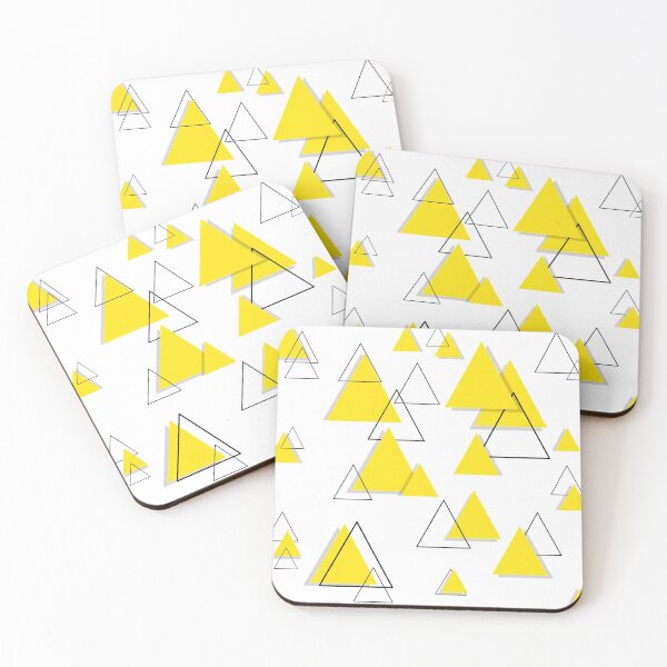 Item preview, Triangle Geometric yellow Art designed and sold by Tshirtstory.