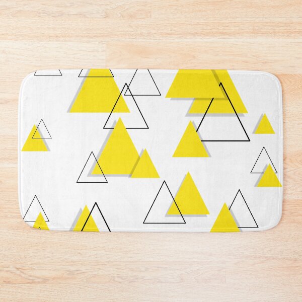 Item preview, Triangle Geometric yellow Art designed and sold by Tshirtstory.