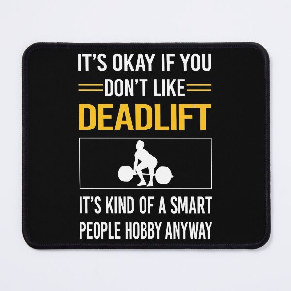 Item preview, Funny Smart People Deadlift designed and sold by fatherbarliman.