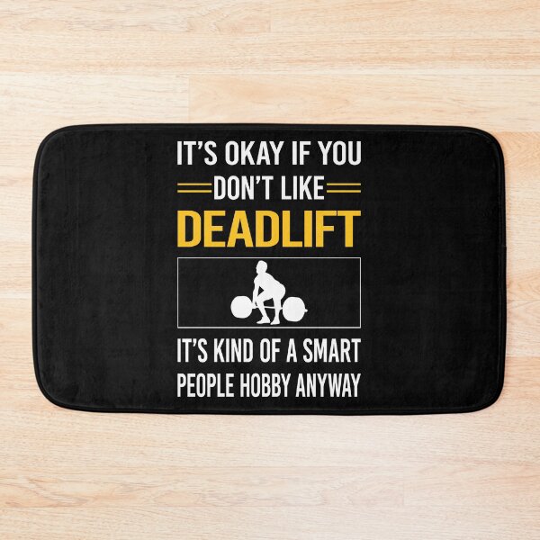 Item preview, Funny Smart People Deadlift designed and sold by fatherbarliman.