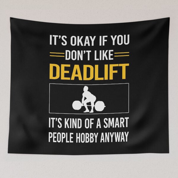 Item preview, Funny Smart People Deadlift designed and sold by fatherbarliman.