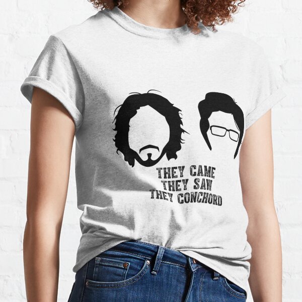 Jemaine Bret Inspired ladies T-Shirt UK Top Flight of the Conchords Silhouette 
