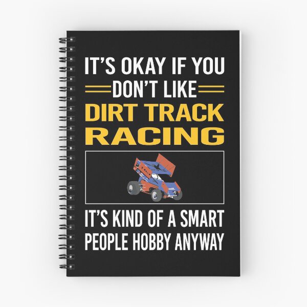 Artikelvorschau, Lustige Smart People Dirt Track Racing entworfen und verkauft von fatherbarliman.