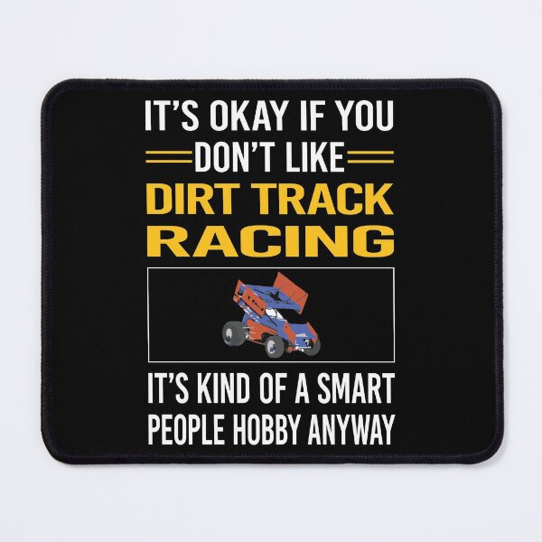 Item preview, Funny Smart People Dirt Track Racing designed and sold by fatherbarliman.