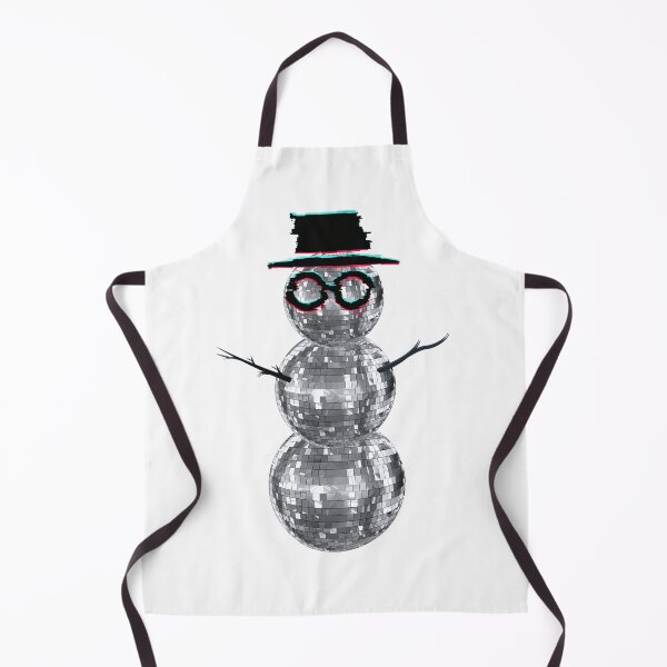 Item preview, Disco Ball Snowman 1990'S Aesthetic New Year's Eve Ball Drop Holiday Christmas designed and sold by H3designs.
