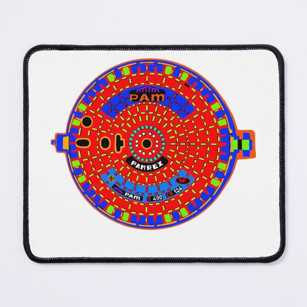 Item preview, Avenue Gentil Manhole Cover designed and sold by JC Nowers.