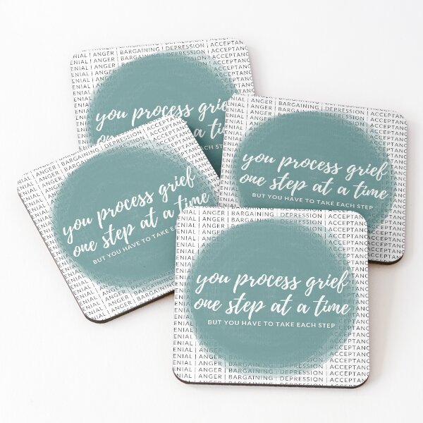 Item preview, You Process Grief One Step at at Time But You Have to Take Each Step designed and sold by Corrie Mick.