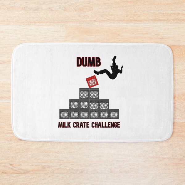 Item preview, Sarcastic Milk Crate Challenge Print designed and sold by ArtCollectables.