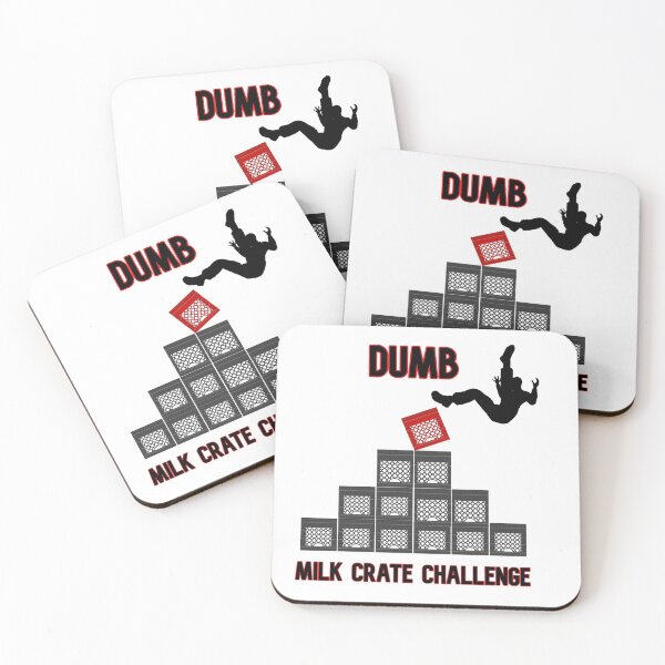 Item preview, Sarcastic Milk Crate Challenge Print designed and sold by ArtCollectables.