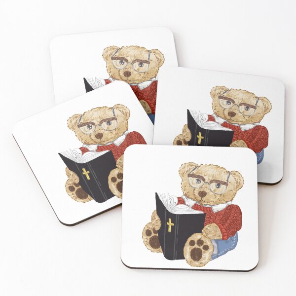 Item preview, Ralphie Laurent - Teddy Bear with Bible designed and sold by Femme-de-lOpera.