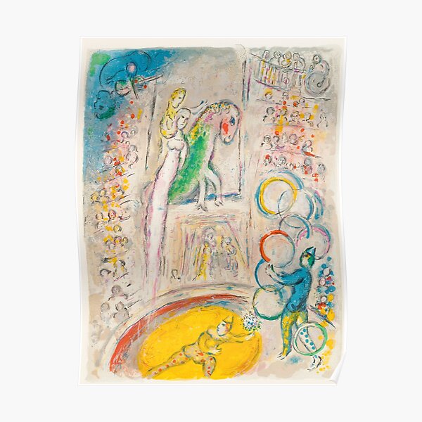 Marc Chagall - Le Cirque (1967) Poster