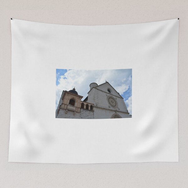 Item preview, White basilica in Assisi, Italy designed and sold by oanaunciuleanu.