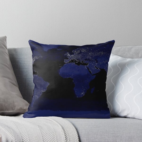 Item preview, STK201298S-Global View of Earth's City Lights designed and sold by StocktrekImages.