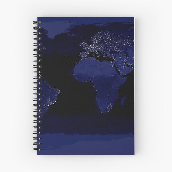 Item preview, STK201298S-Global View of Earth's City Lights designed and sold by StocktrekImages.