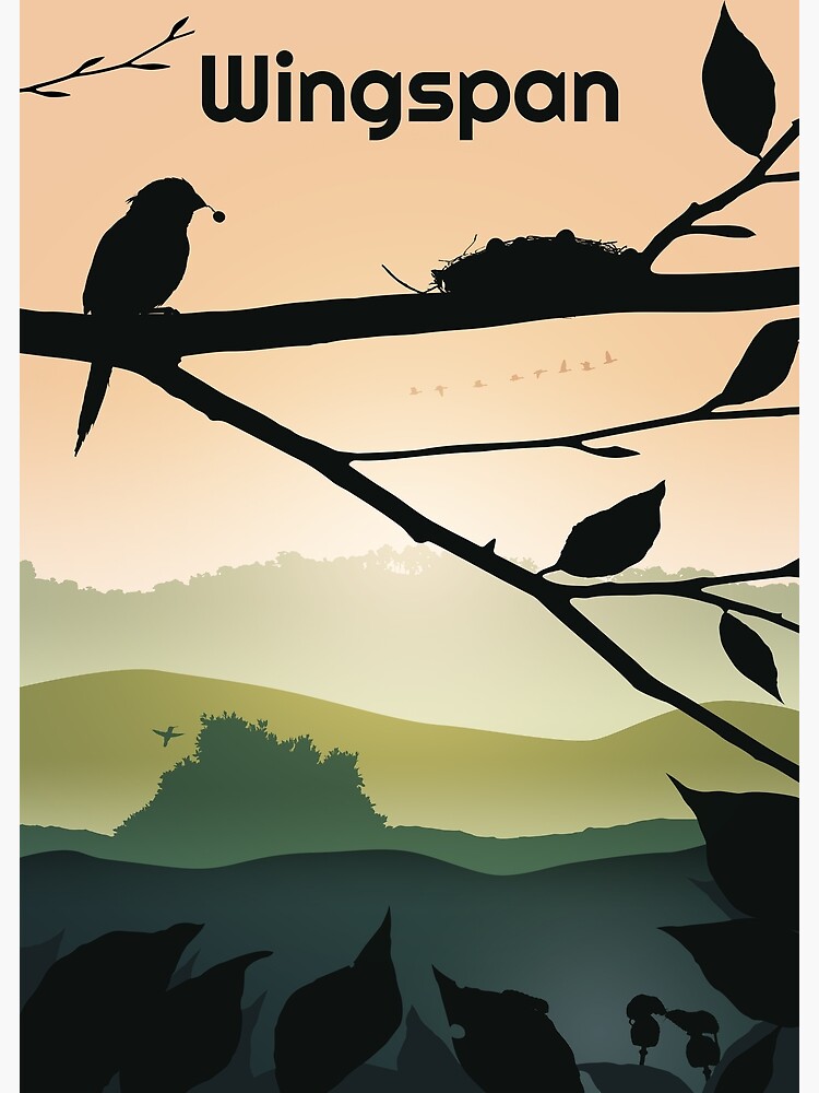 "Wingspan Board Game Wall Art Print" Poster for Sale by MountainSide